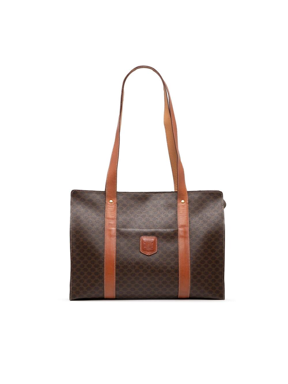 Celine Macadam Coated Canvas Tote Pre- #362591C41B